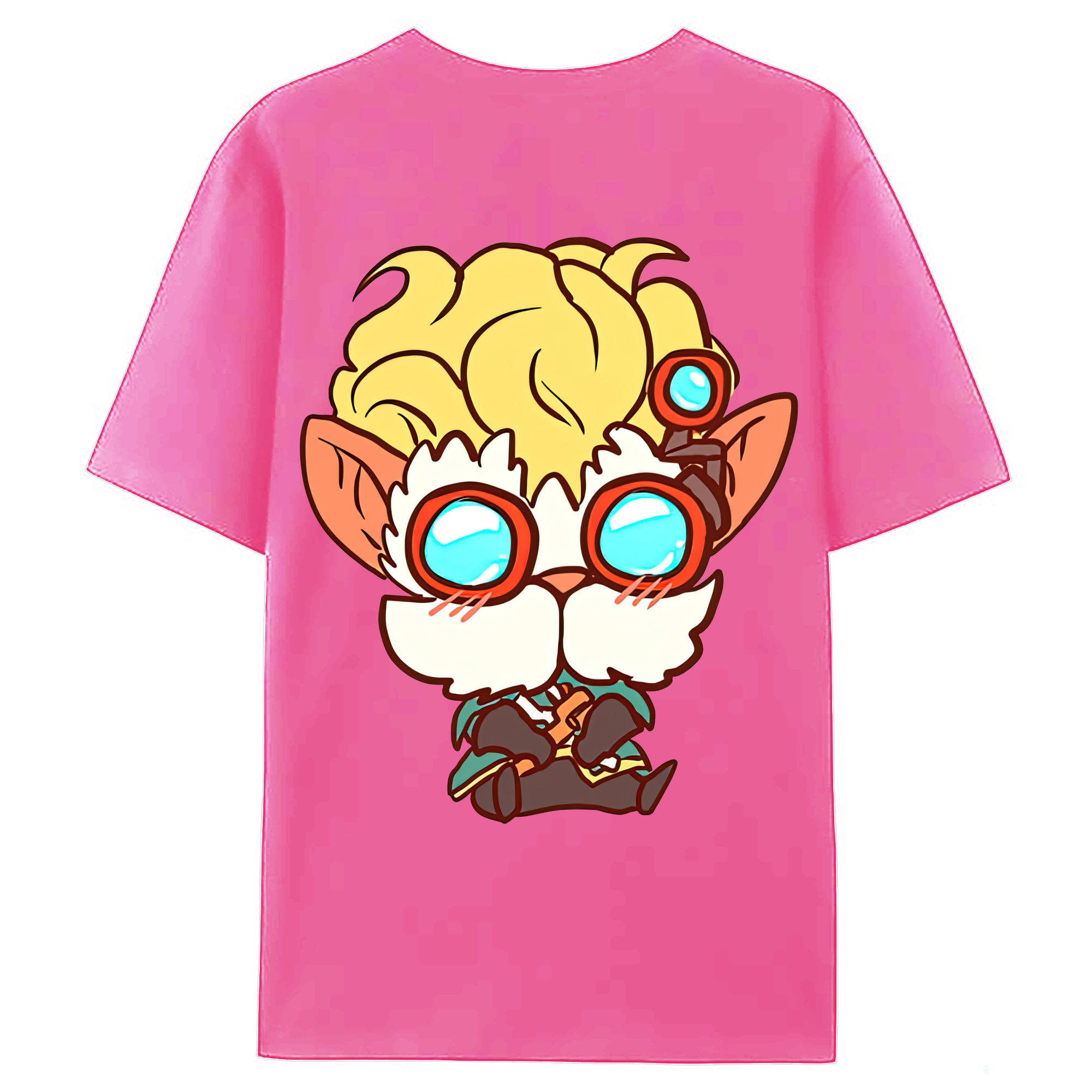 （画像用） リーグ・オブ・レジェンド League of Legends LOL レディース半袖Tシャツ(バックプリント)